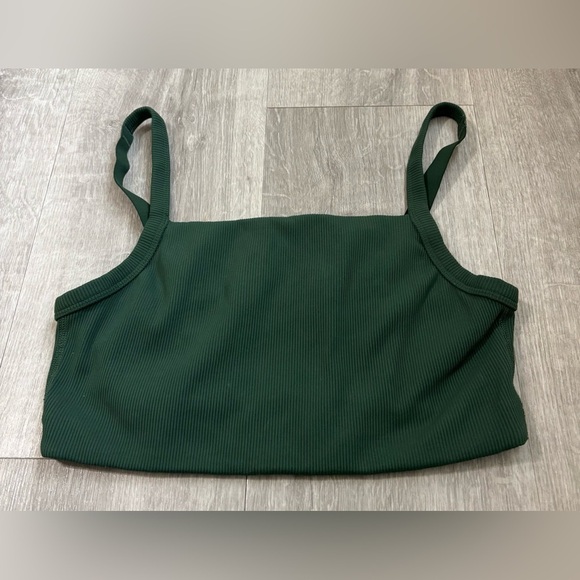aerie Other - aerie Forest Green Ribbed Bralette